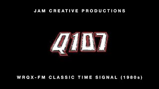 Jam Creative Productions - Wrqx-Fm Q-107 Classic Time Signal 1980S, Recreated By K2 Play