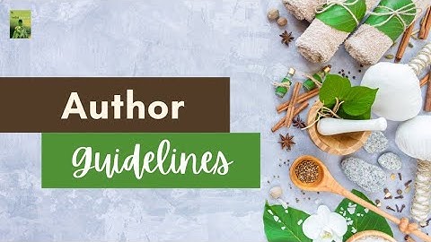 Author Guidelines | Submission Made Simple