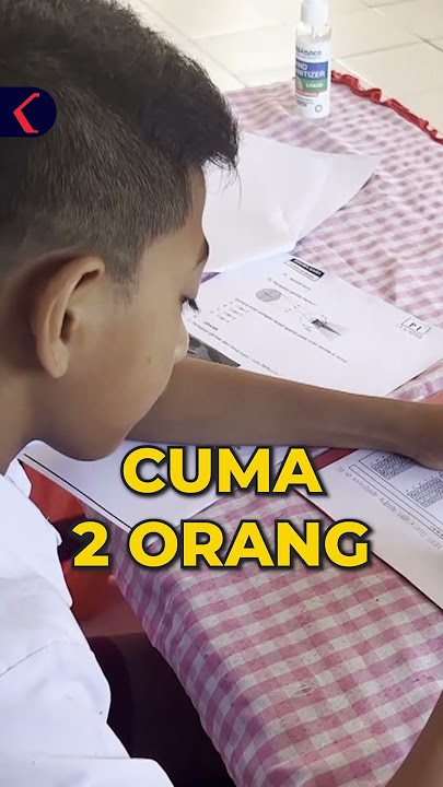 Ujian Kelulusan di Sekolah ini Cuma Ada 2 Siswa #shorts