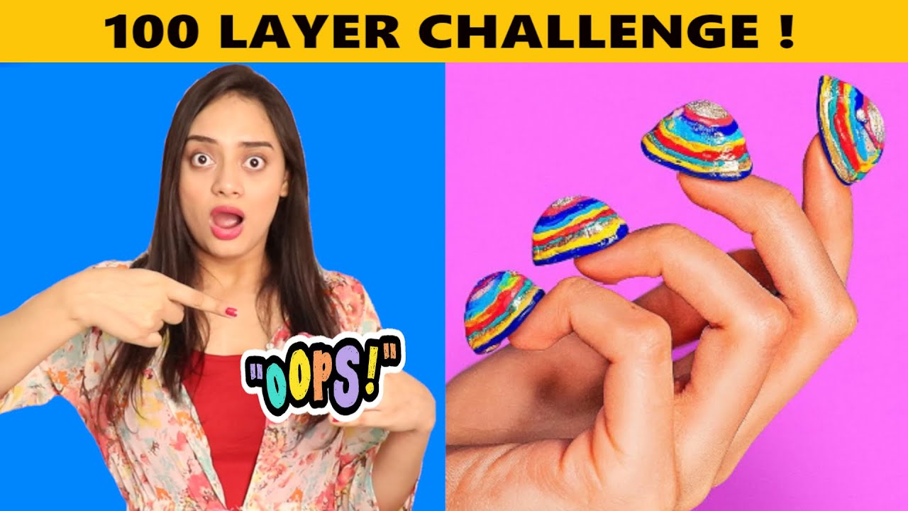 100 Layer Nail Art Challenge - wide 8