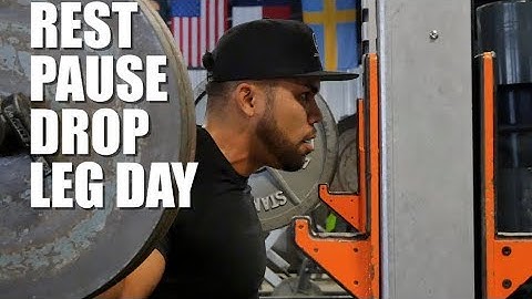 Rest--Pause Drop  (Legs and Shoulders)