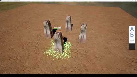 Builder / RTS placement mechanic prototype #2 [UE4]