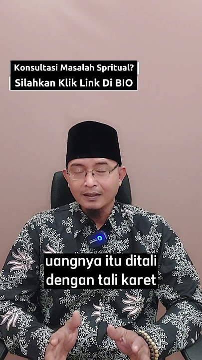Cara Agar Uang tidak dicuri TUYUL