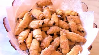 ПЕЧЕНЬЕ Рогалики с мармеладом .Супер вкусное печенье . Домашняя выпечка . ПЕЧЕНЬЕ Рогалики с мармеладом .Супер вкусное печенье . Домашняя выпечка .