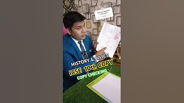 ICSE History Copy Checking 2025|icse copy checking|icse class 10 copy checking 2025|#icse2025 #icse