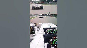 Lewis Hamilton overtake 349 km/h at SPA Onboard