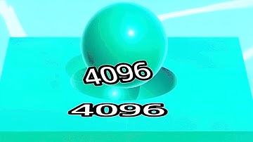 Ball Run 2048 Merge Number ! MAX LEVELS Gameplay Walkthrough New Update Part 801 android, ios