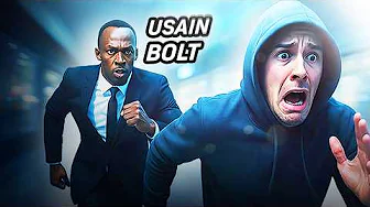 Can you Escape Usain Bolt? [REALISTIC 3D SIMULATION]