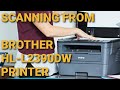 Quick Guide: How to wirelessly scan documents (Brother HL-L2390DW Printer) PRINTER-TO-PC SCANNING
