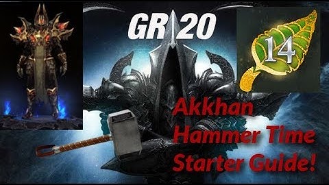 Diablo 3 Season 14 Akkhan Crusader Starter Build Guide!