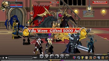 You Can Get FREE AC In AQW?! Gifting Event! Over 25 Mil Ac Given Away So Far!