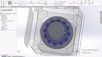 circular sketch matrix/ matriz circular de croquis ...solidworks básico ❗❗
