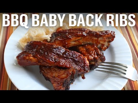 Baby Back Ribs Recipe - Baked BBQ Baby Back Ribs - Winter Barbecue Ribs