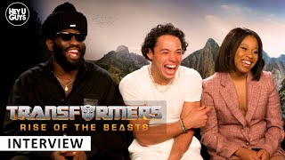 Transformers: Rise of the Beasts - Dominique Fishback, Anthony Ramos & Tobe Nwigwe Fun Interview