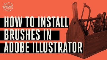 How to Install Brushes in Adobe Illustrator
