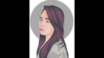 Vector Art / Vexel Art Tutorial Timelapse Infinite Painter