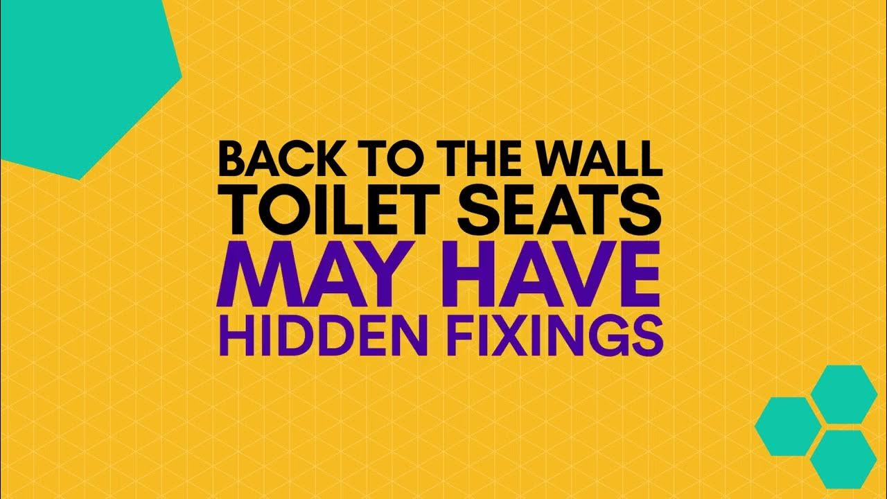 Replacing a toilet seat YouTube