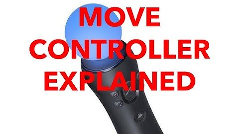 PLAYSTATION MOVE CONTROLLER FEATURES AND SETUP