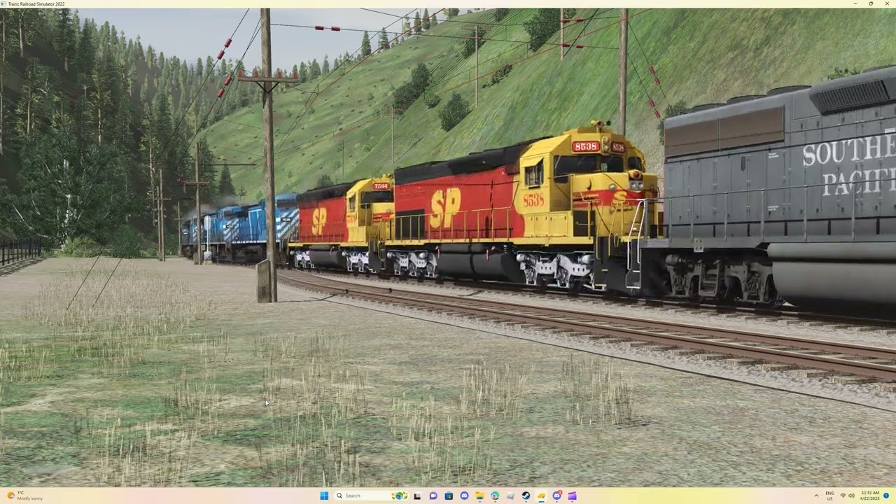 All of my dlc from jointed rail, rrmods. content store. trainz 2022
