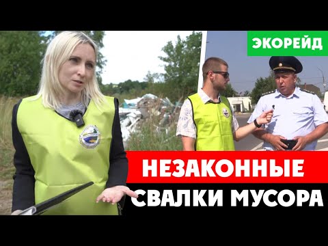 Борьба с незаконными свалками. Проект Экорейда при поддержке губернатора МО Андрея Воробьёва