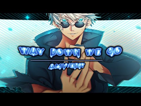 「Way Down We Go 😎 」 Jujutsu Kaisen S2 「AMV/EDIT」4K !