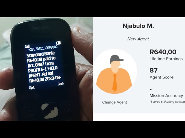 Make R640 per day - How to cashout/withdraw Money on Field Agent class=