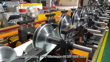 KINGREAL 200mm Acoustic U Baffle Ceiling Roll Forming Machine