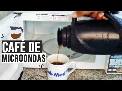 Video: Cómo Hacer Café En El Microondas