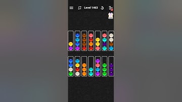Level 1463 - Color Ball Sort Solution