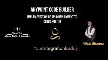 Anypoint Code Builder | API Implementation & Deployment to Cloud Hub 1.0