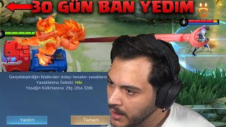 30 Gün Ban Yedi̇m - Yaziklar Olsun Mobi̇le Legends Türki̇ye
