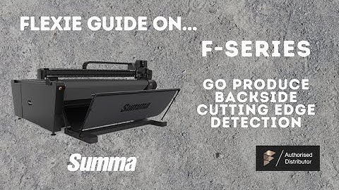 Summa | F Series | GoProduce | Back side Cutting Edge Detection