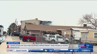 5 people displaced after fire breaks out in Canutillo