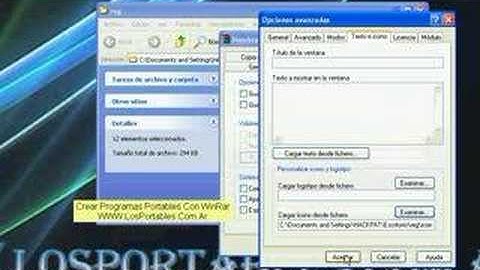 Tutorial Crear Programa Portable con Winrar