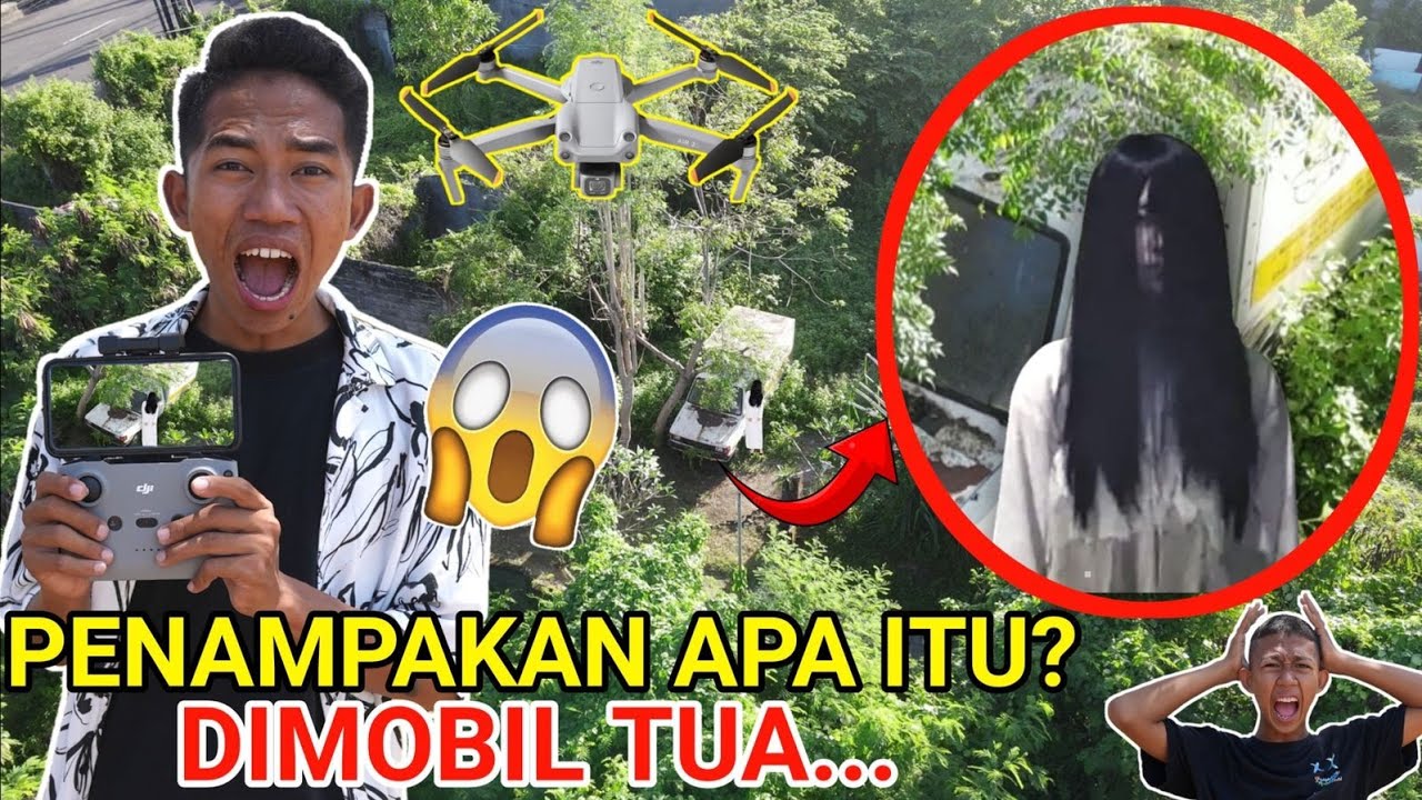 PENAMPAKAN KUNTIL4NAK TERTANGKAP DRONE DIMOBIL TERBENGKALAI ITU?😱 ADA PENUNGGUNYA | Mikael TubeHD