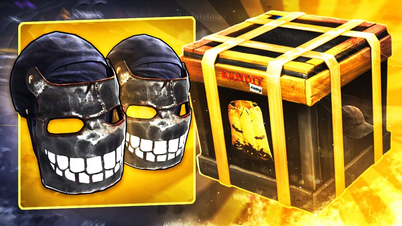 Bandit Camp CASE BATTLES FOR RARE RUST SKINS! rust gambling YouTube