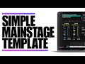 Beginner MainStage Keys Rig Setup (Simple MainStage Template)
