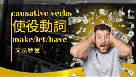 Matty 教你秒懂英文文法系列 ep. 004 使役動詞 make-let-have