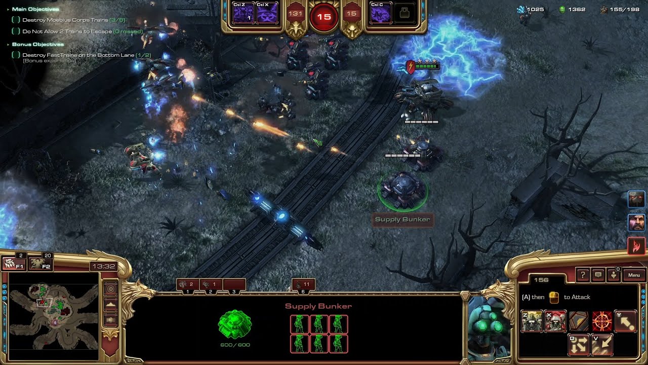 StarCraft 2 Co-op | Mengsk & Alarak | Oblivion Express | Brutal