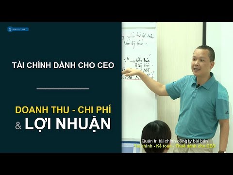 Video Quản lý tài chính dành cho giám đốc / chủ doanh nghiệp... - youtube