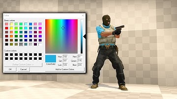 Being able to choose team colors for playermodels would be life saving for mappers and players