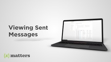 xMatters Support | Viewing Sent Messages