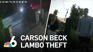 Man pleads guilty in theft of ex-UM QB Carson Beck's Lamborghini