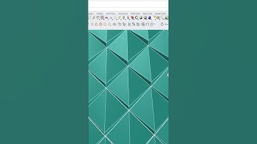 Diamond tiles#grasshopper3d #parametricarchitecture #parametric #architecture #façade #tiles