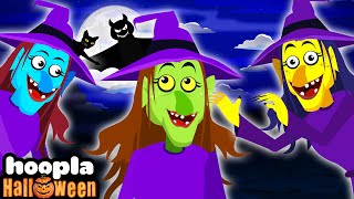 Three Little Witches | Spooky Nursery Rhymes | Hoopla Halloween