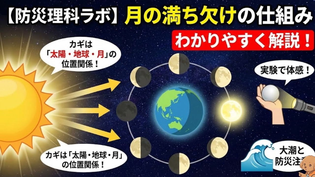 月 満ち欠け 仕組み