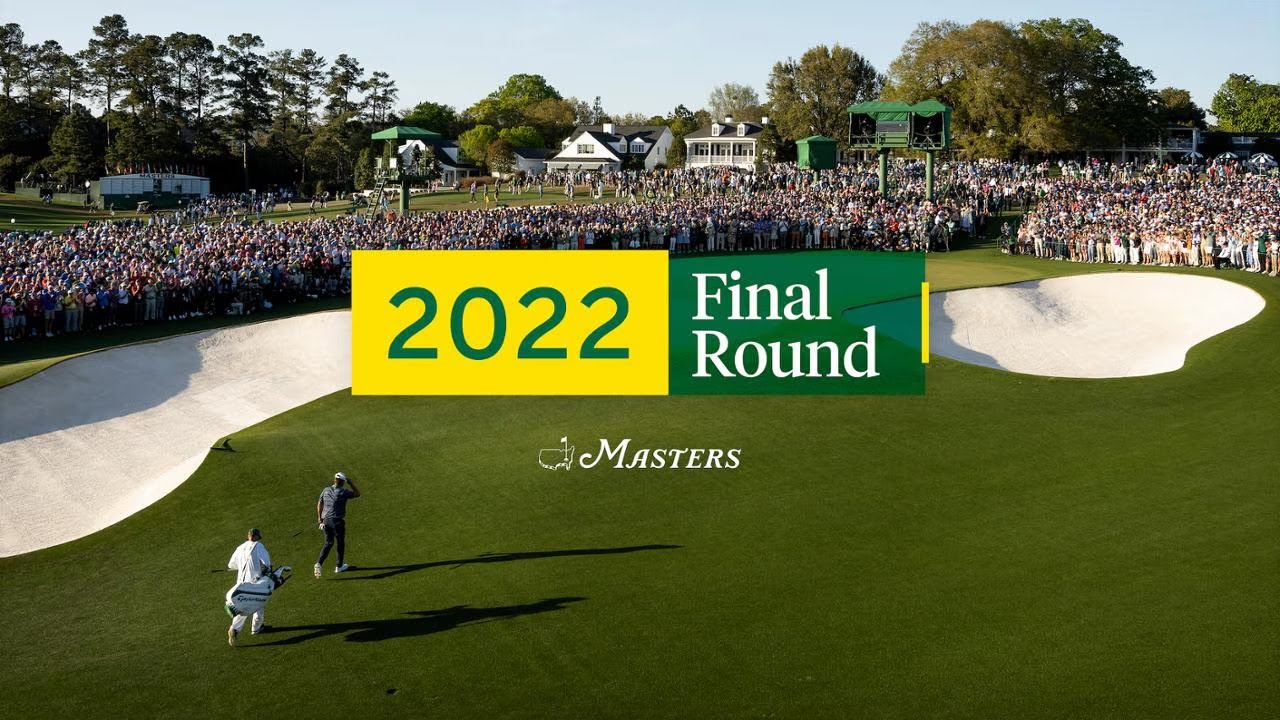 2022 Masters Tournament Final Round Broadcast YouTube