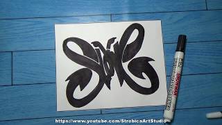 CARA MENGGAMBAR LOGO SLANK