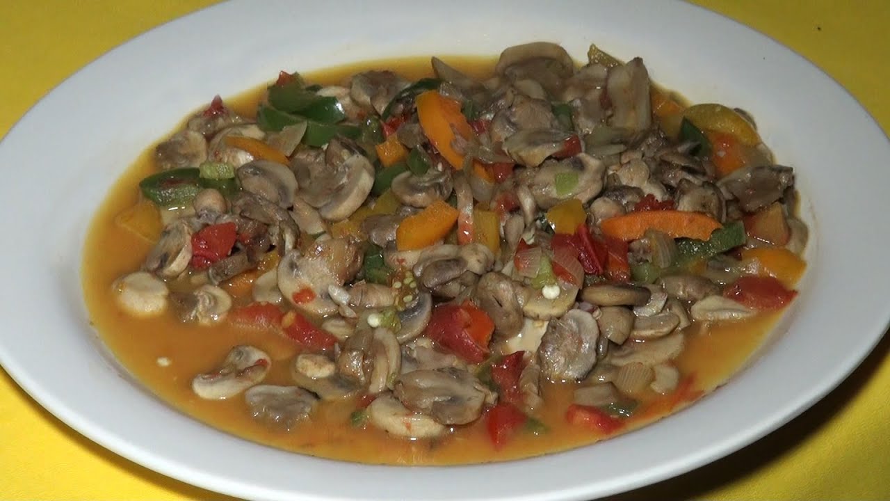 Como puedo cocinar con champinones