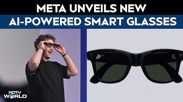 Meta AI Smartglasses | Meta Unveils New AI-Powered Smart Glasses, Continuing Metaverse Push